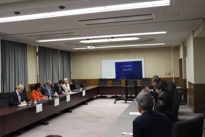 東京都立産業技術高等専門学校をエジプト・アラブ共和国 通信情報技術大臣顧問が訪問されました！